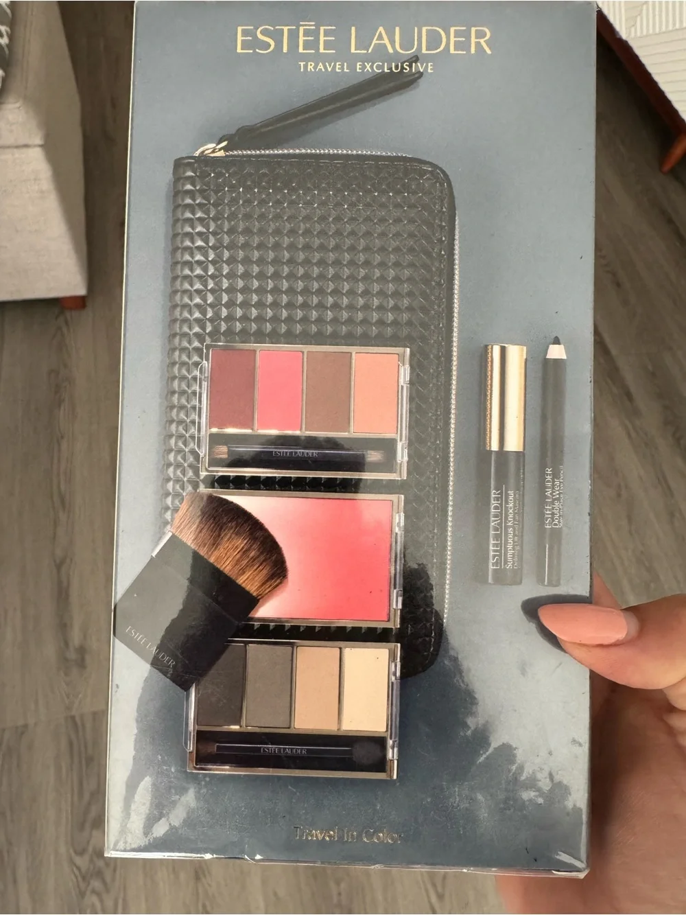 Estee Lauder Pink & Neutral Blush and Eyeshadow Travel Set
